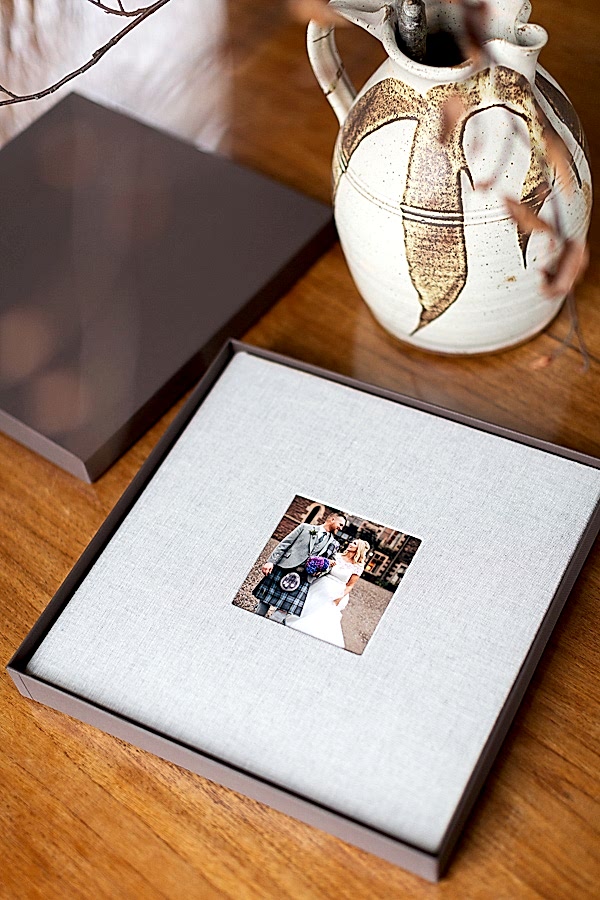 wedding albums from Glasgow and Edinburgh
