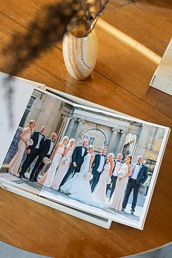 wedding albums from Glasgow and Edinburgh