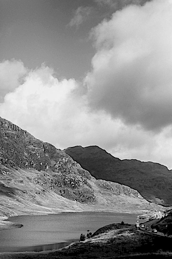 lodge on loch goil wedding landscape on the way