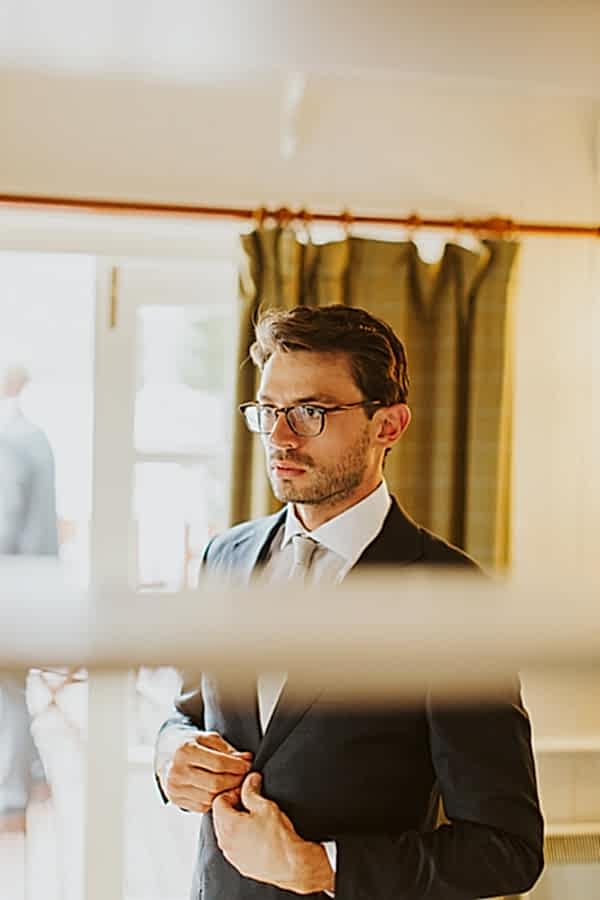groom at the lodge on the loch goil