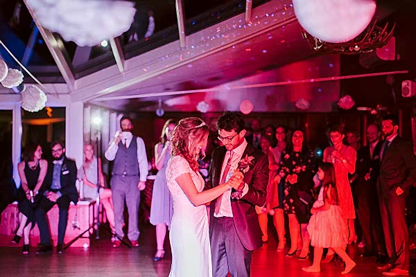 first dance starting at the lodge on loch goil in scotland