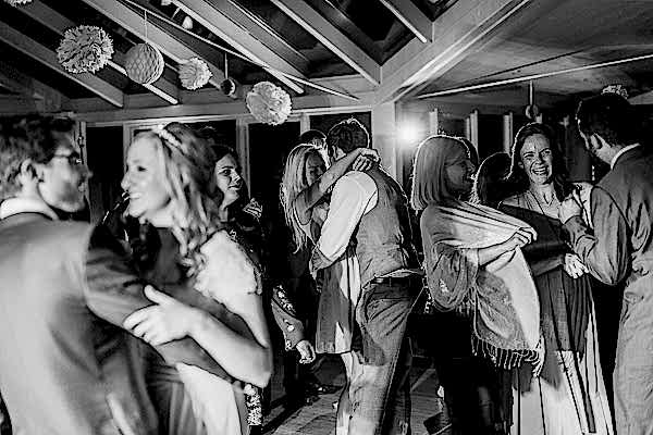 disco at the lodge on loch goil in scotland
