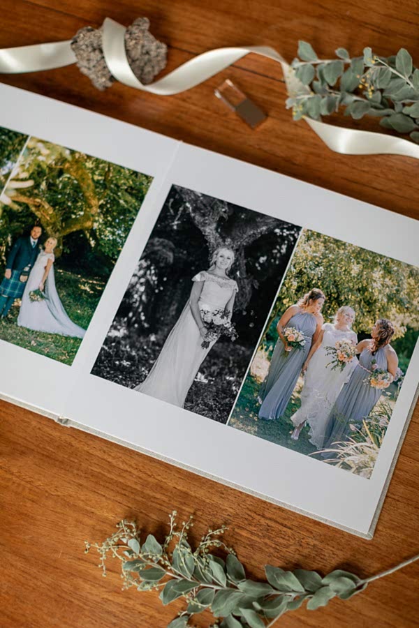 wedding albums from Glasgow Scotland