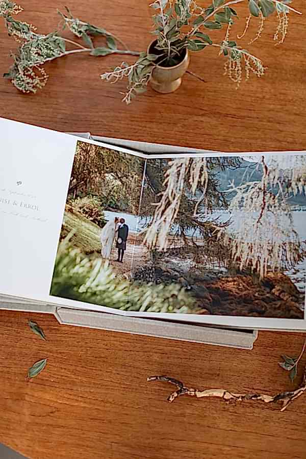 wedding albums from Glasgow Scotland