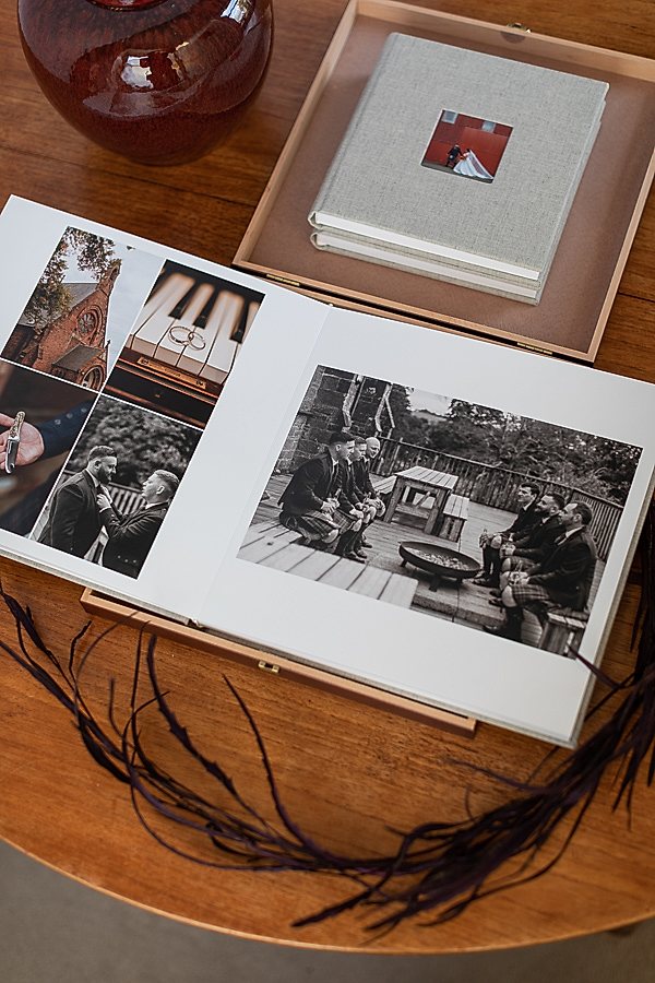 dalduff farm wedding albums from Scotland