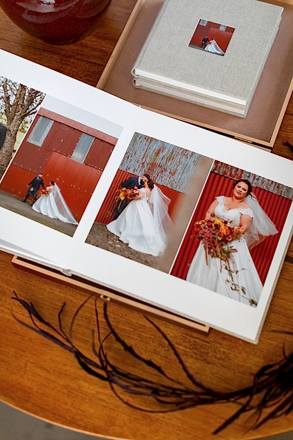 dalduff farm wedding albums from Scotland