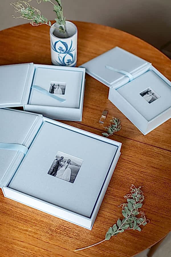 wedding albums from loch lomond Scotland 