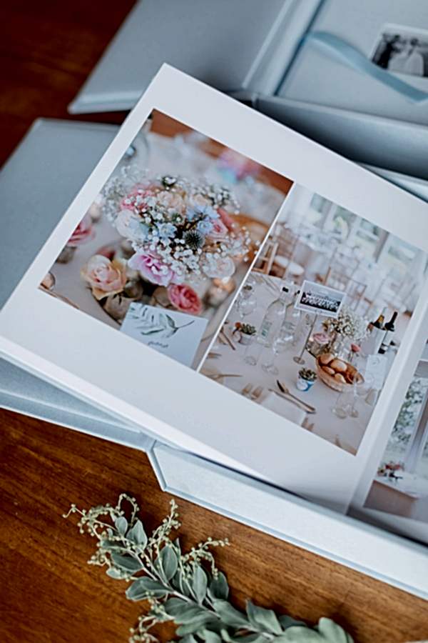 wedding albums from loch lomond Scotland 