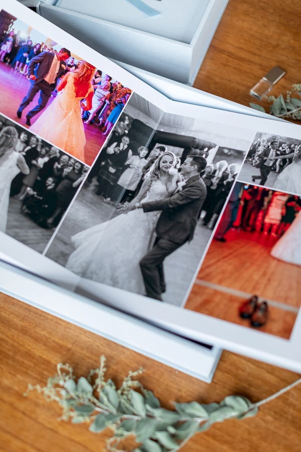wedding albums from loch lomond Scotland 