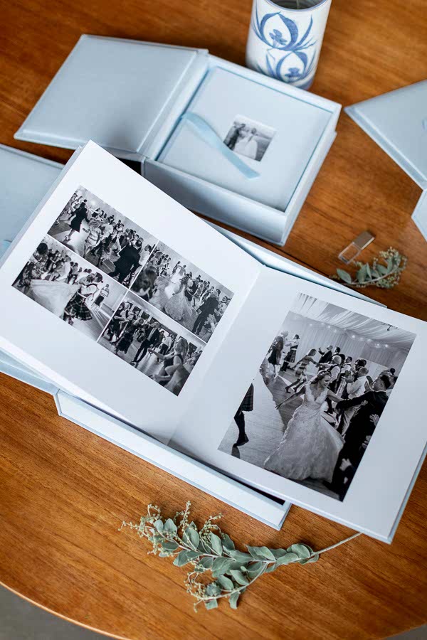 wedding albums from loch lomond Scotland 