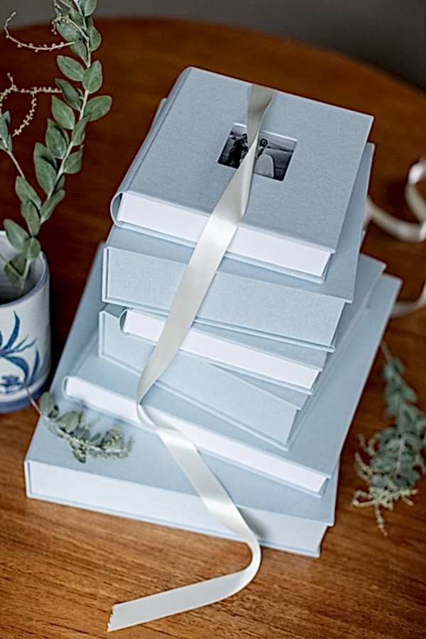 wedding albums from loch lomond Scotland 