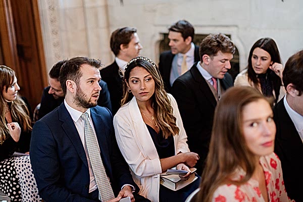 guests at wedding
