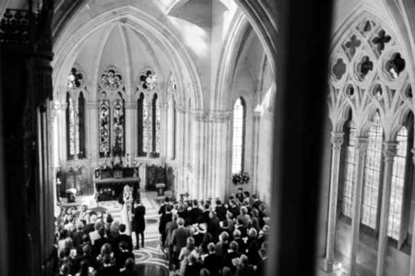 chapel ceremony at mount stuart 