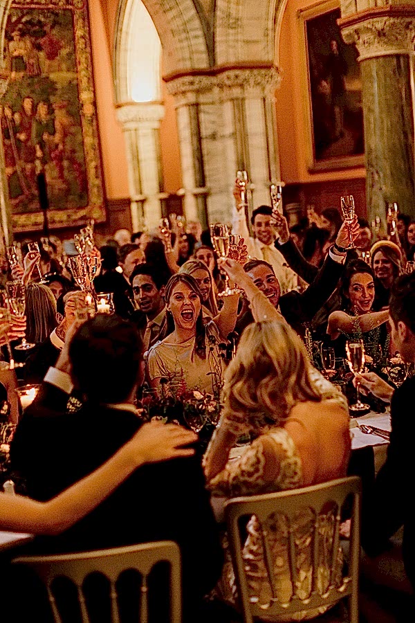 toast during speeches at mount stuart
