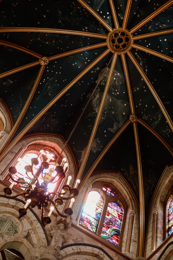 ceiling of the great hall isle of bute
