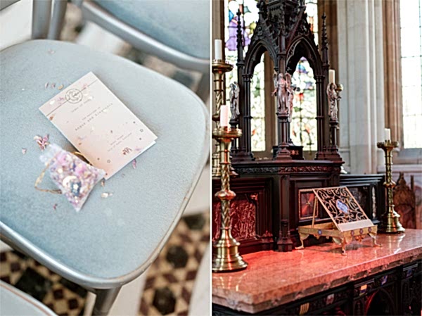 inside the chapel ceremony