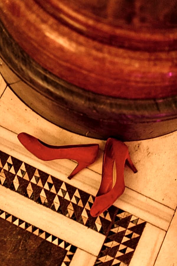 hogh hills shoes left during dancing