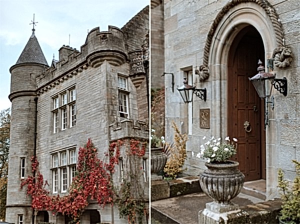 Gleddoch Castle Wedding Entrance Scotland photography 