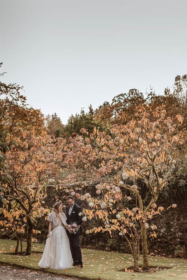 autumk wedding at Glenapp Castle Wedding Photographer Scotland 