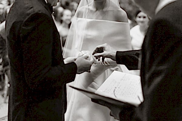 Dumfries House Wedding Photos exchanging of the rings