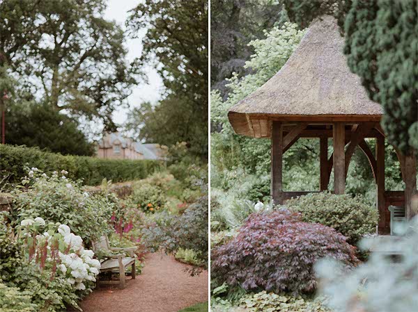 garden at Dumfries House Wedding 