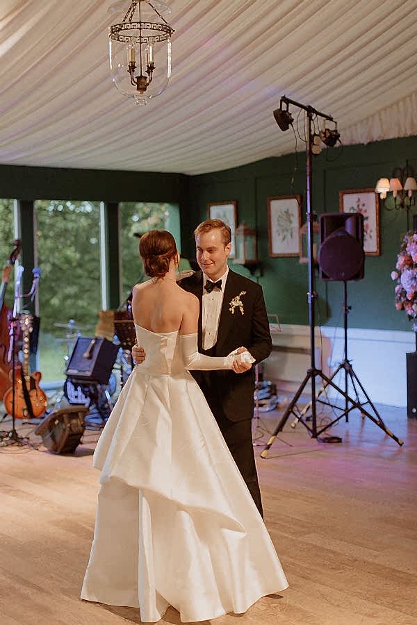Dumfries House Wedding Photos classical first dance