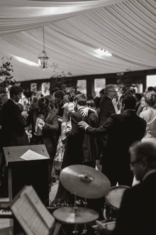 guests dancing at Dumfries House wedding