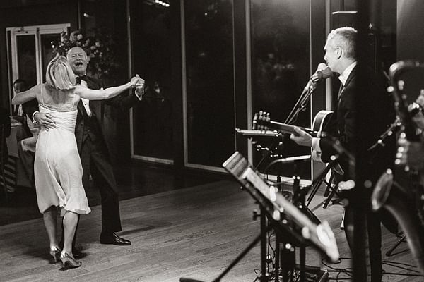 jazz music during elegant wedding at Dumfries House 