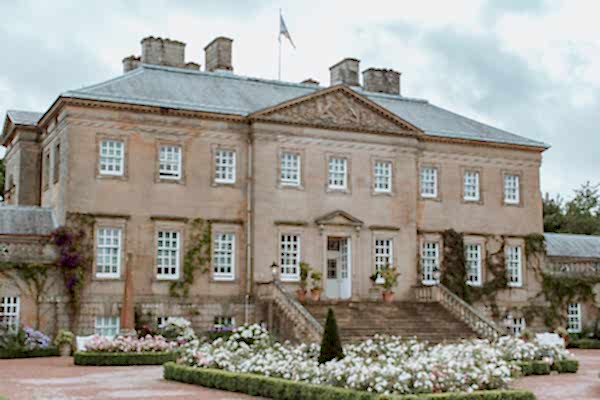 Dumfries House Wedding Photograher view from outside