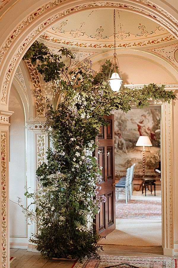interior of Dumfries House Wedding 
