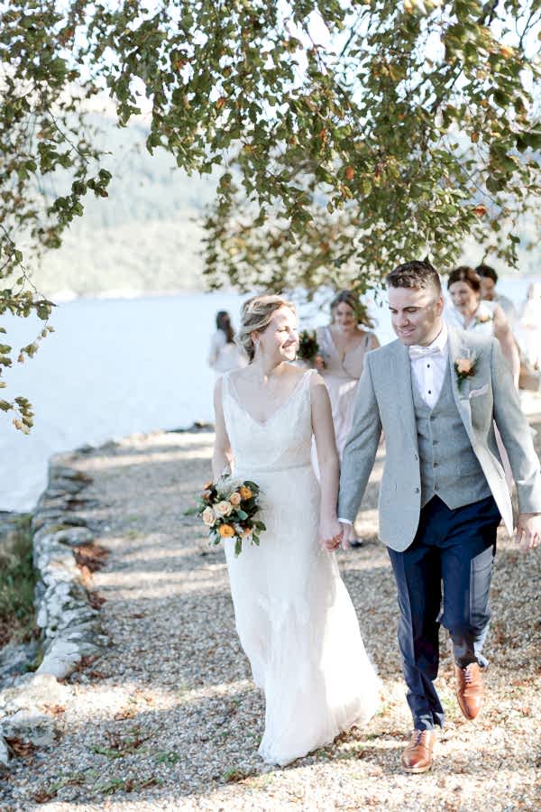 Wedding Photographers Glasgow The Lodge on Loch Goil 42
