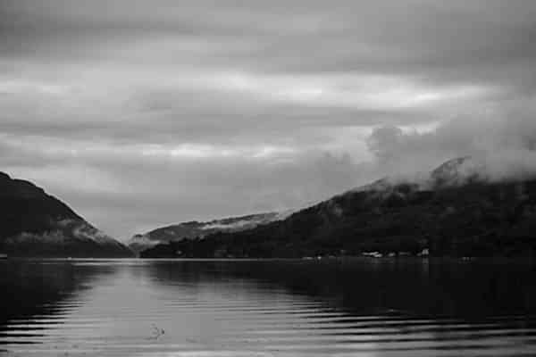 loch goil in the morning before the wedding 