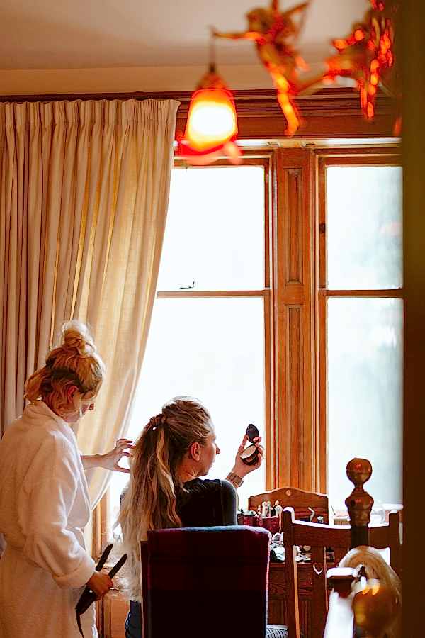 hair stylising at the lodge on loch goil 