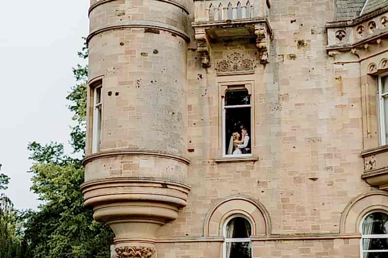 Wedding Cornhill Castle Glasgow Edinburgh Scotland Photographer 109