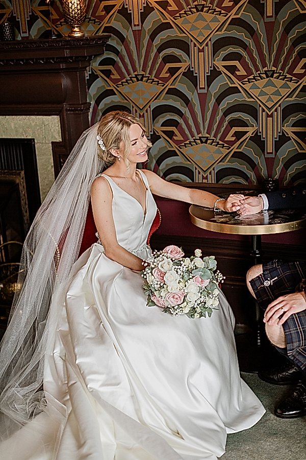 Wedding Cornhill Castle Glasgow Edinburgh Scotland Photographer 85
