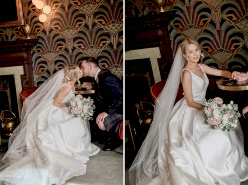 Wedding Cornhill Castle Glasgow Edinburgh Scotland Photographer 85a