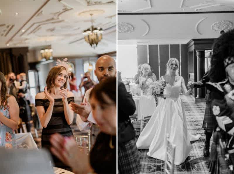 Wedding Cornhill Castle Glasgow Edinburgh Scotland Photographer 89a